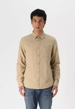 Рубашка SHIRT Tommy Jeans, бежевый
