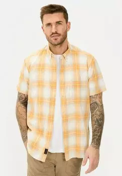 Рубашка SHORTSLEEVE camel active, желтый