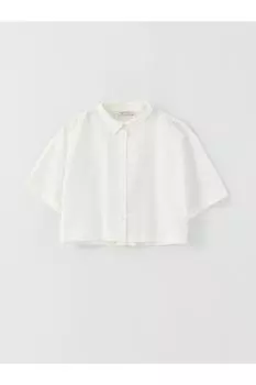 Рубашка - Синяя - Oversize LC Waikiki, синий