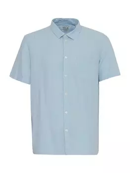 Рубашка Slim Fit на пуговицах !Solid Allan, светло-синий