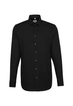 Рубашка SLIM FIT Seidensticker, черный
