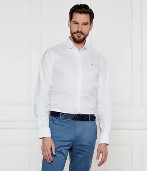 Рубашка Slim fit Tommy Hilfiger, белый