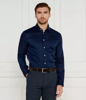 Рубашка Slim fit Tommy Hilfiger, синий