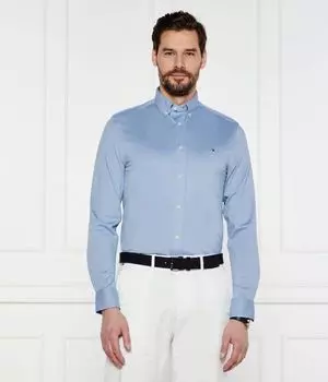 Рубашка Slim fit Tommy Hilfiger, синий