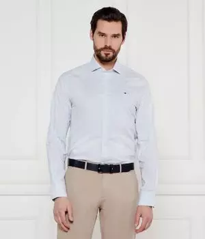 Рубашка Slim fit Tommy Hilfiger, синий