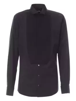 Рубашка со вставками DOLCE & GABBANA, черный