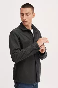 Рубашка !SOLID Langarm SDTam 21105675, серый