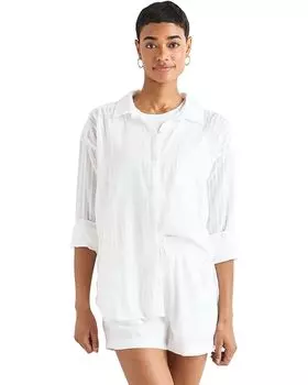 Рубашка Splendid Bloom Button Down, белый
