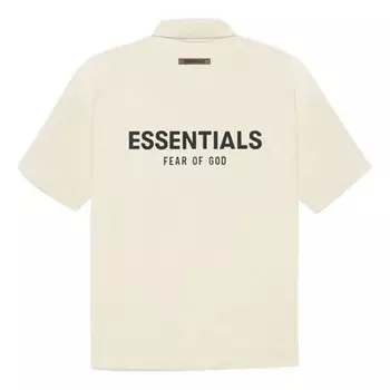 Рубашка ss21 polo shirt 'buttercream' Fear Of God Essentials, бежевый