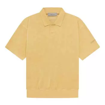 Рубашка ss23 polo shirt 'light tuscan' Fear Of God Essentials, желтый