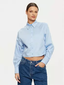 Рубашка стандартного кроя Calvin Klein, голубой