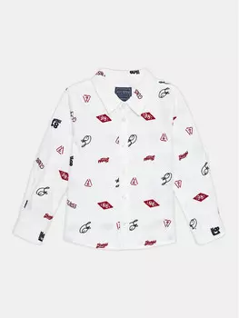 Рубашка стандартного кроя Guess, белый