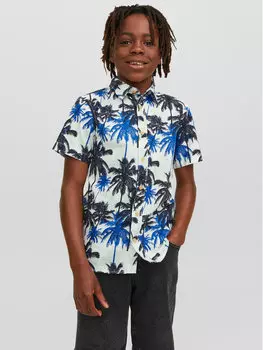 Рубашка стандартного кроя Jack&Jones, синий