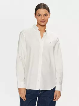 Рубашка стандартного кроя Tommy Jeans, белый