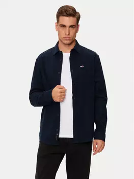 Рубашка стандартного кроя Tommy Jeans, синий