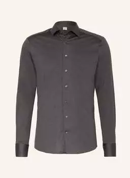 Рубашка Stenstrms JerseySlim Fit, темно-серый