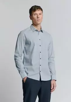 Рубашка STRETCH PRINTED NO EXCESS, синий