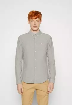 Рубашка СТРЕТЧ Tommy Jeans, темно-оливковый