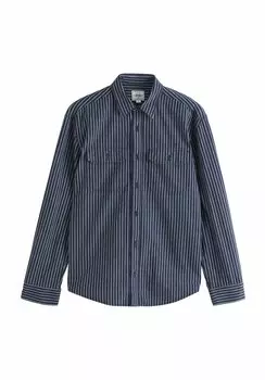 Рубашка STRIPE LONG SLEEVE Next, синий