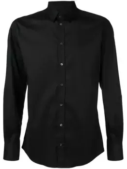 Рубашка строгого кроя DOLCE & GABBANA, черный