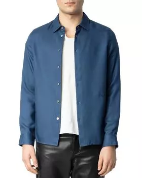 Рубашка Sunay Flowy Zadig & Voltaire, синий