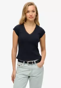 Рубашка Superdry Athletic Essentials, темно-синий