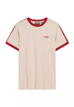 Рубашка Superdry, бежевый