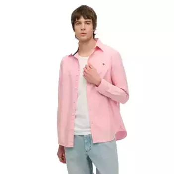 Рубашка Superdry Classic Oxford, розовый