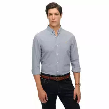 Рубашка Superdry Classic Oxford, серый