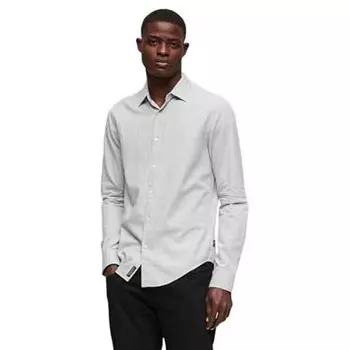 Рубашка Superdry Cotton Smart, серый