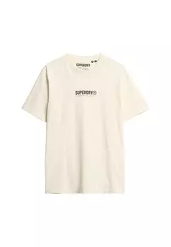 Рубашка Superdry, цвет Camel/Light beige
