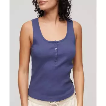 Рубашка Superdry Essential Button Down, фиолетовый