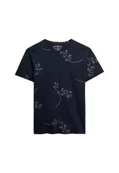 Рубашка Superdry Essential, темно-синий