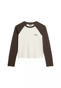 Рубашка Superdry, коричневый