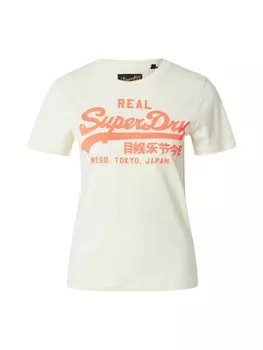 Рубашка Superdry, кремовый