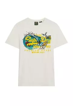 Рубашка Superdry LA, белый