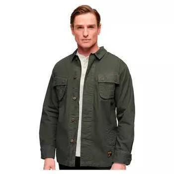 Рубашка Superdry Military, зеленый