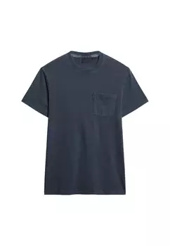 Рубашка Superdry, морской синий