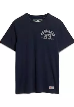 Рубашка Superdry, морской синий