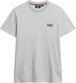 Рубашка Superdry, пятнистый серый