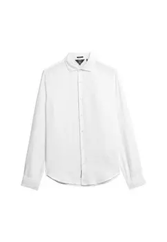 Рубашка Superdry Regular fit Button Up, белый