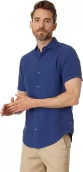 Рубашка Superdry Studios Casual Linen Short Sleeve Shirt, цвет Twilight Navy