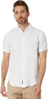 Рубашка Superdry Studios Casual Linen Short Sleeve Shirt, цвет Optic