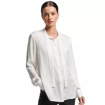Рубашка Superdry Studios Tie NK, белый