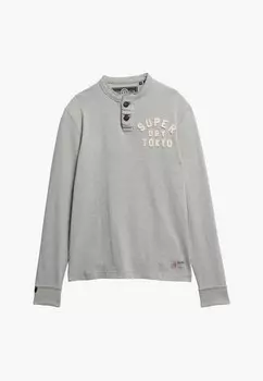 Рубашка Superdry, светло-серый