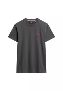 Рубашка Superdry, темно-серый