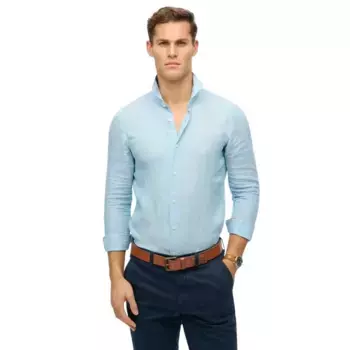 Рубашка Superdry Vacation Linen, синий