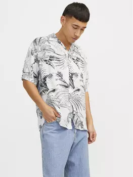 Рубашка свободного кроя Jack&Jones, белый