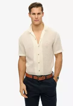 Рубашка TEXTURE Superdry, молочный