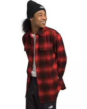 Рубашка The North Face Arroyo Flannel, цвет Fiery Red Medium Half Dome Shadow Plaid